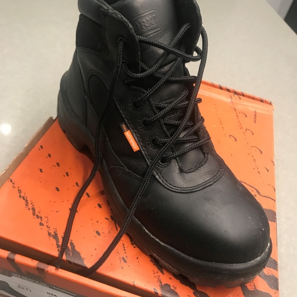 Red Wing Shoes Shoes | Black Mens Worx Electrum 6inch Boot Size 85m